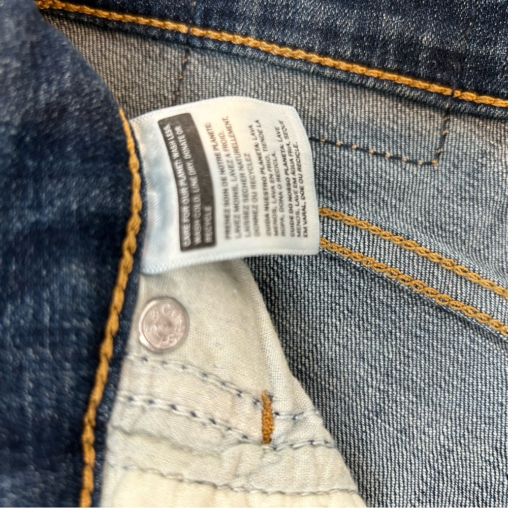 725 High Rise Bootcut Women's High Rise Wide Legs Levis Jeans Color Blue Size 28 - Picture 5 of 16